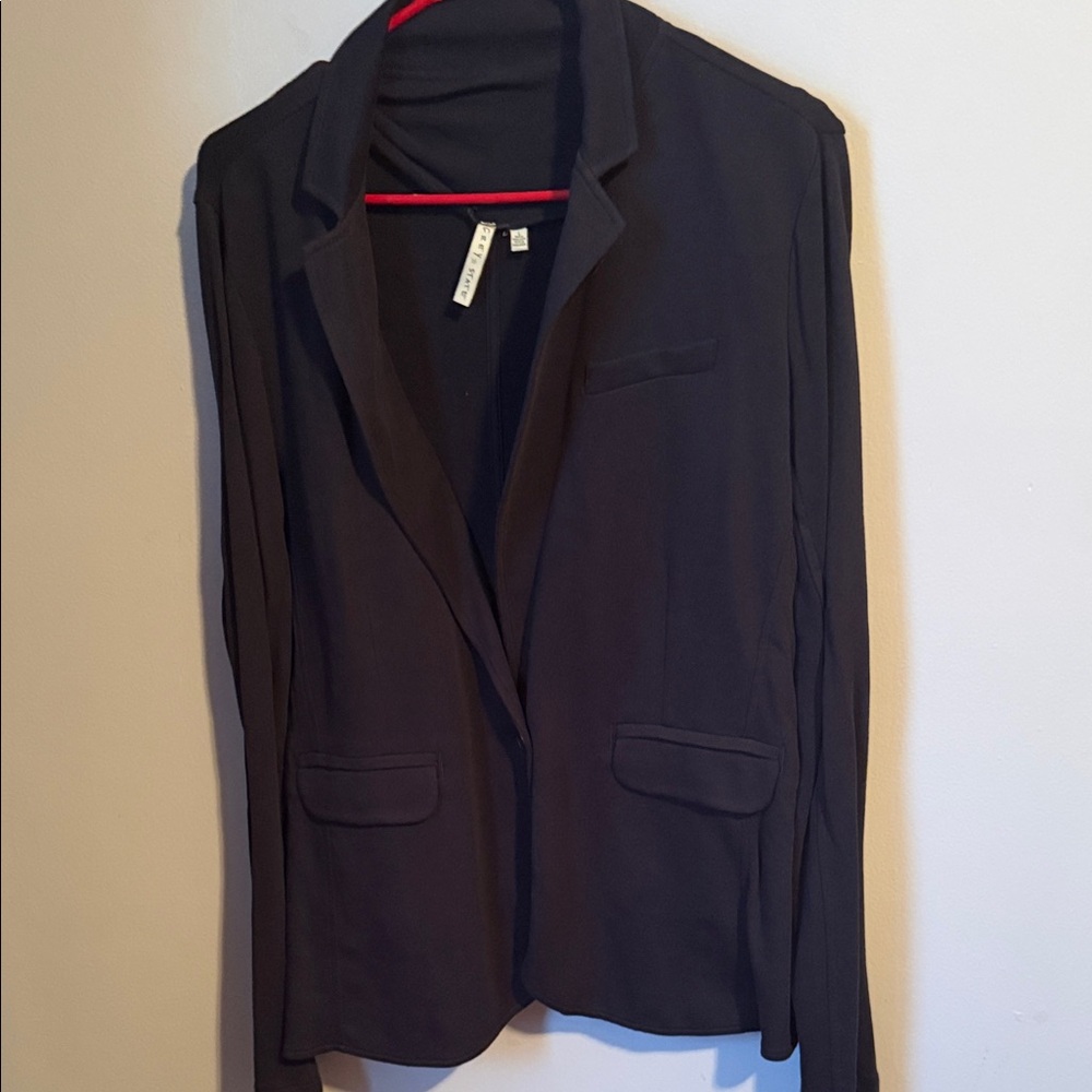 Grey State Classic Black Blazer